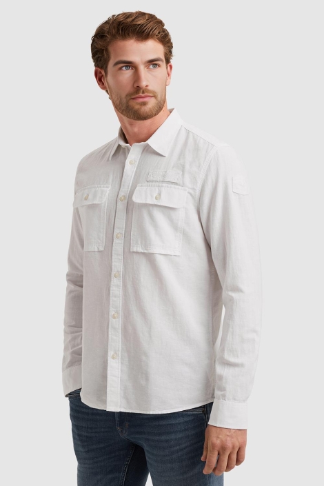 PME legend long sleeve shirt cotton/linen